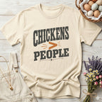 Chickens Greater Than People Tee