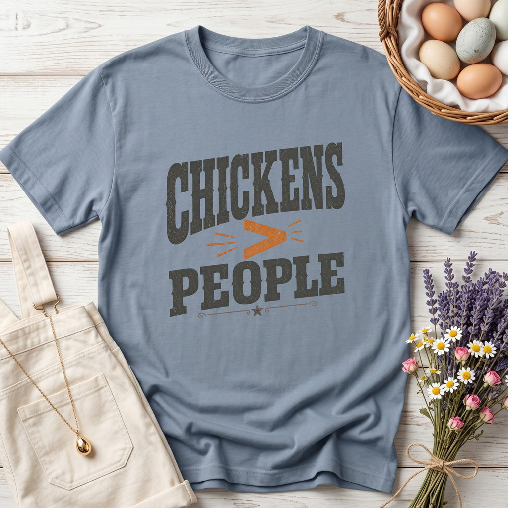 Chickens Greater Than People Tee