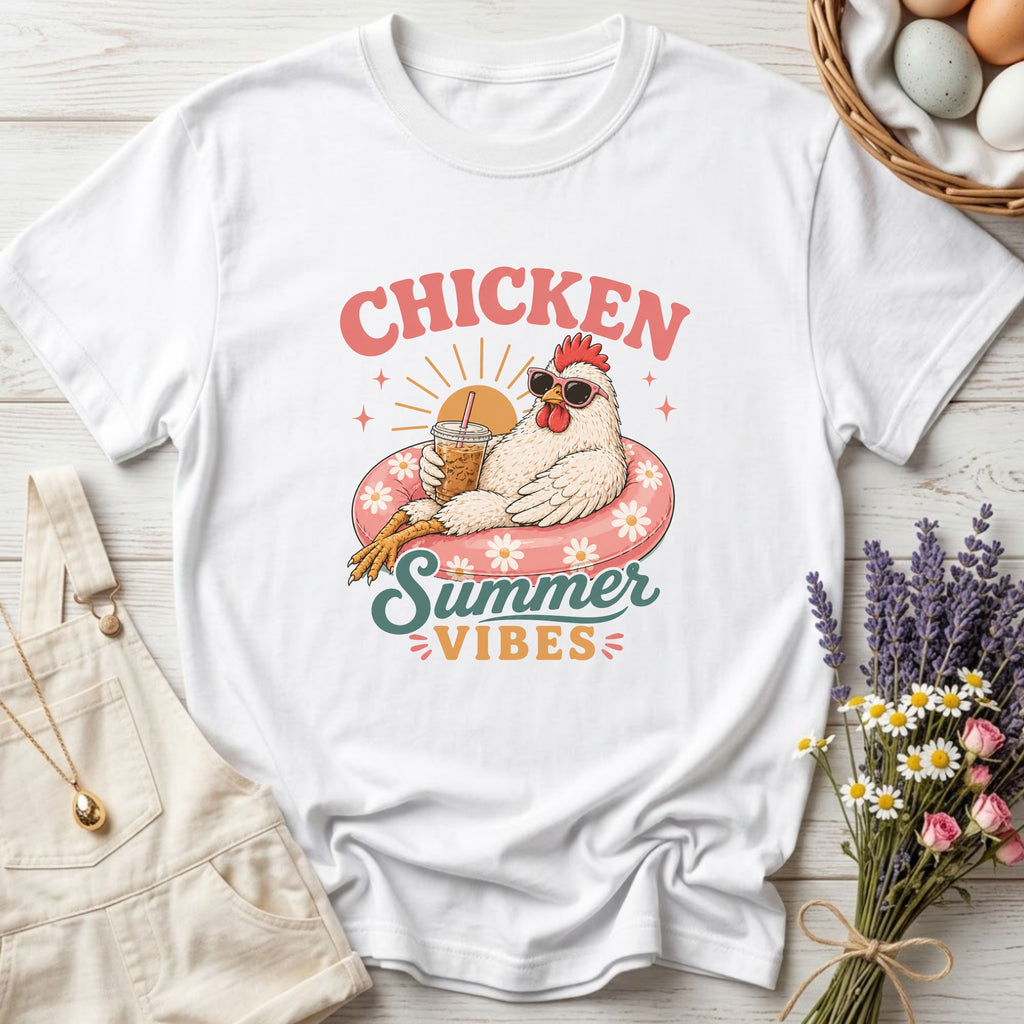Chicken Summer Vibes Tee