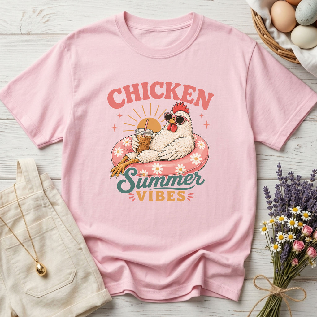 Chicken Summer Vibes Tee