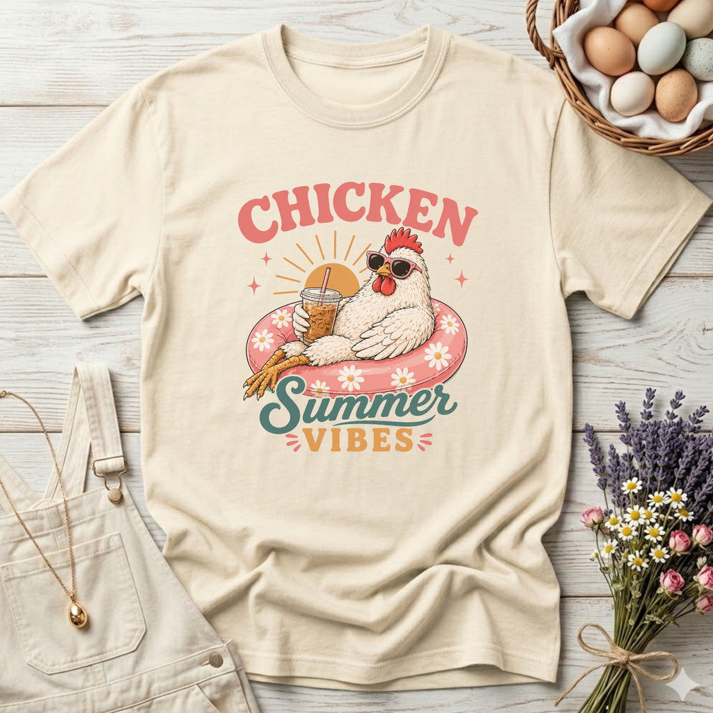 Chicken Summer Vibes Tee