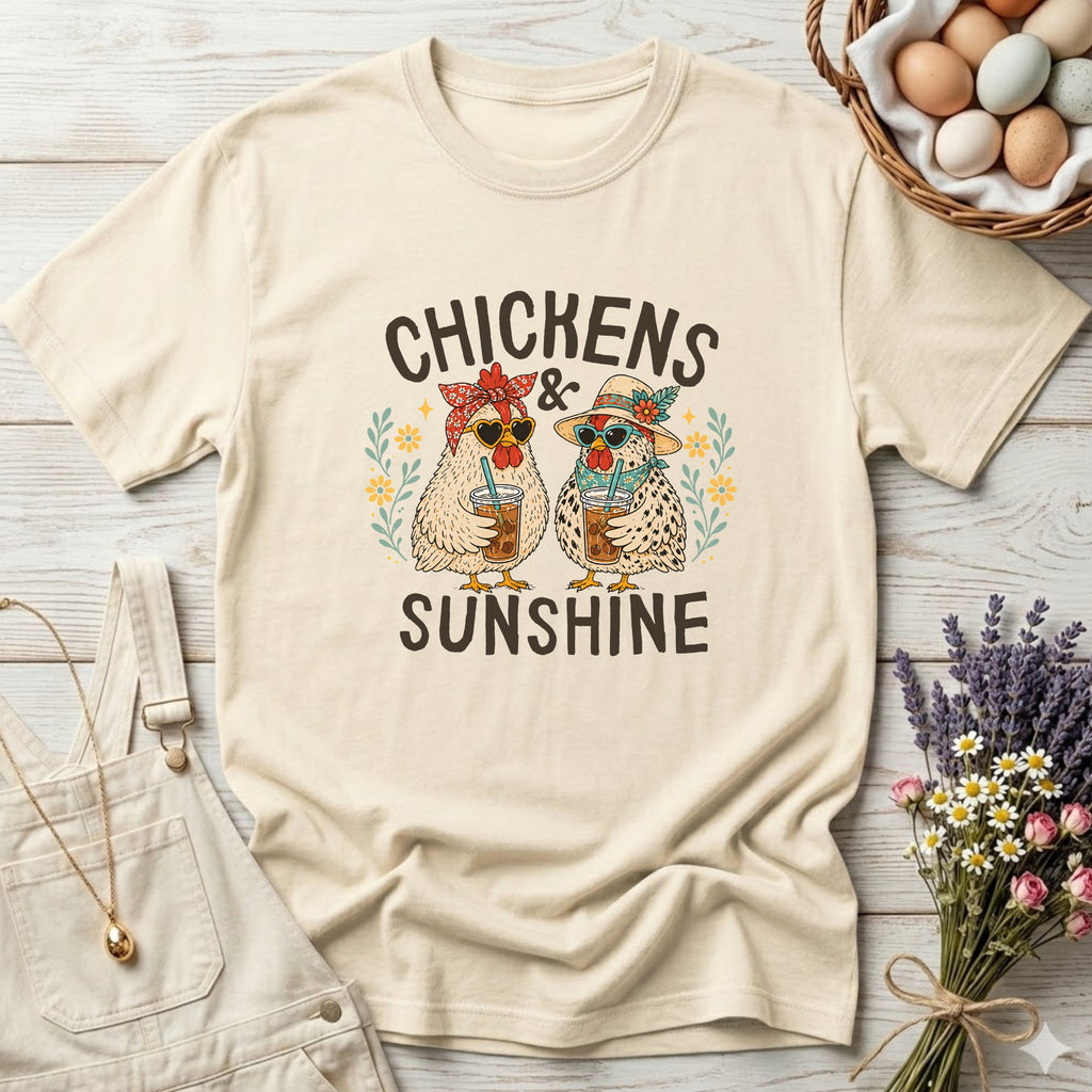 Chickens and Sunshine Tee
