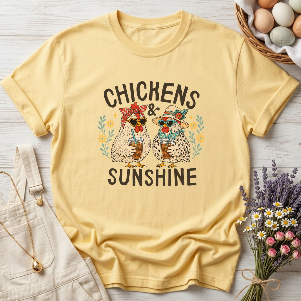 Chickens and Sunshine Tee