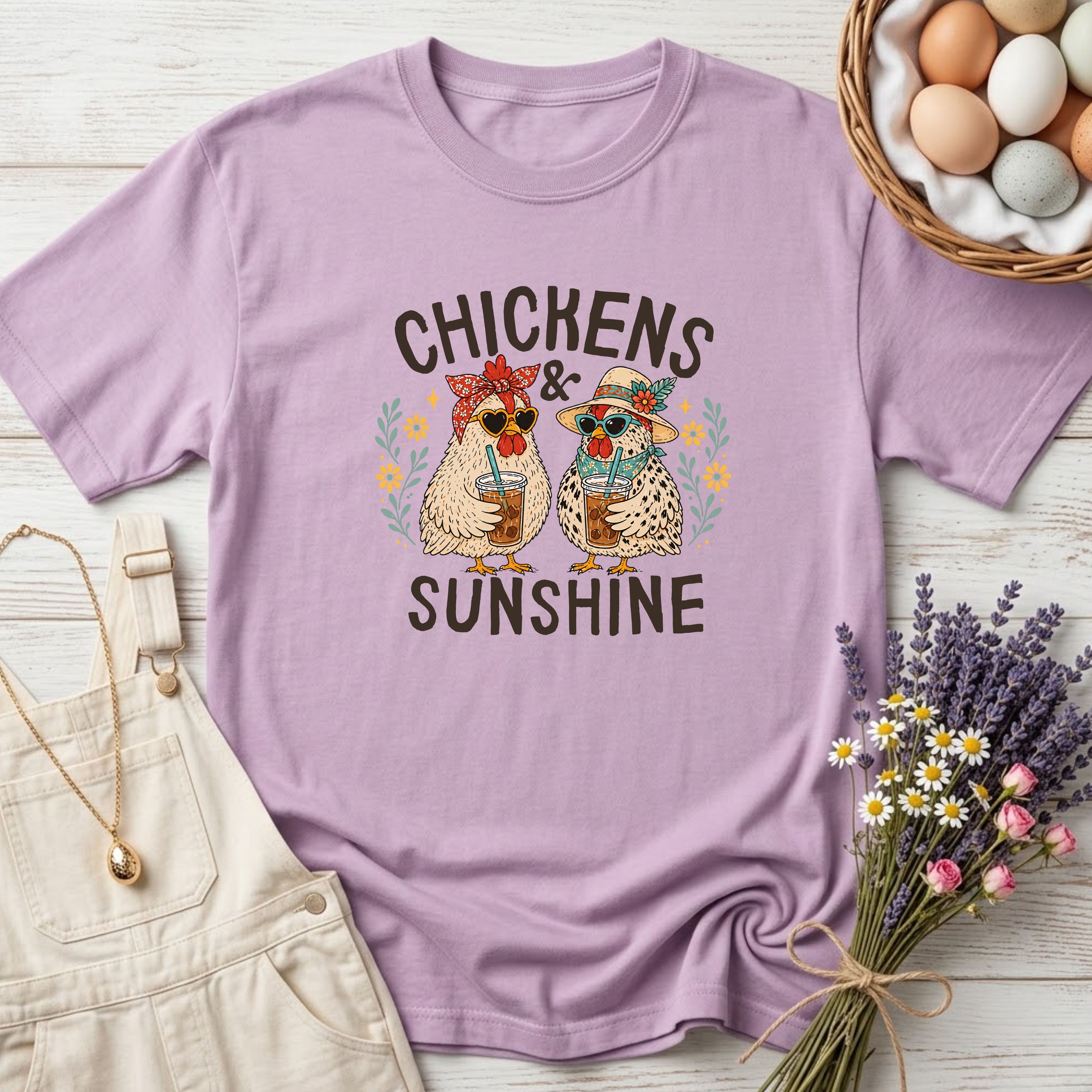 Chickens and Sunshine Tee
